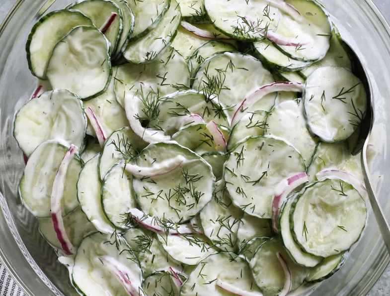 Cucumber salad